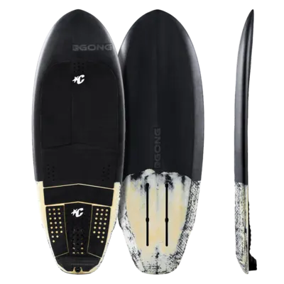 Гидрофойл GONG Factory Surf Foil 4’2 Lemon Light FSP Pro Custom — вид сбоку