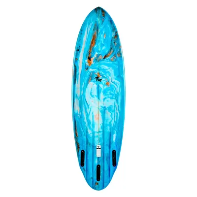 Сёрф-доска GONG Factory Surf Fury PU 5'6 Blue Red — детали конструкции