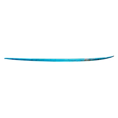 Сёрф-доска GONG Factory Surf Fury PU 5'6 Blue Red — вид сверху