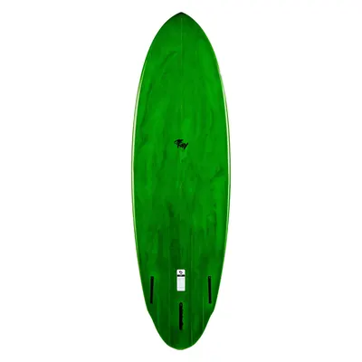 Сёрф-доска GONG Factory Surf Fury PU 5'6 Dark Green — детали конструкции