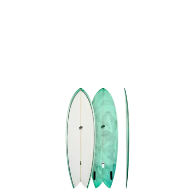 GONG Factory Surf Pie PU 5'9 Blue 冲浪板