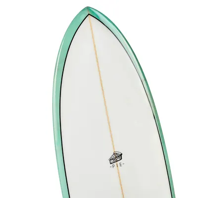 Сёрф-доска GONG Factory Surf Pie PU 5'9 Blue — крупный план