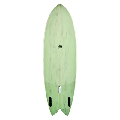 Сёрф-доска GONG Factory Surf Pie PU 5'9 Green — детали конструкции