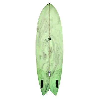 Сёрф-доска GONG Factory Surf Pie PU 5'9 Green — детали конструкции