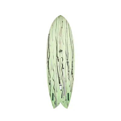 Сёрф-доска GONG Factory Surf Pie PU 5'9 Green — детали конструкции