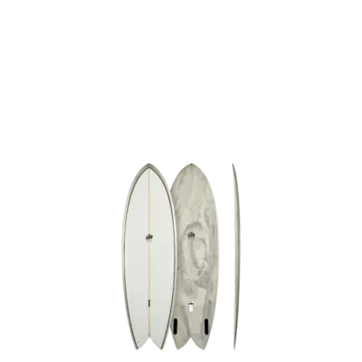 GONG Factory Surf Pie PU 5'9 Grey 冲浪板