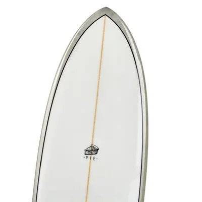 Сёрф-доска GONG Factory Surf Pie PU 5'9 Grey — крупный план