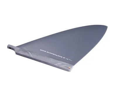 Плавник GONG Fin 240 US Full Fiber Grey X Race 9"5 — вид сбоку