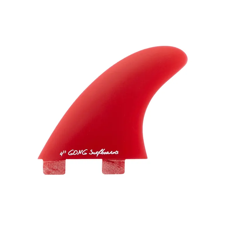Плавник GONG Fin Set Side Or Quad Front Red Full Fiber 100mm 4" — купить в K1.surf