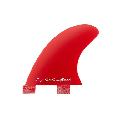 Плавник GONG Fin Set Side Or Quad Rear Red Full Fiber 90mm 3" 1/2 — купить в K1.surf