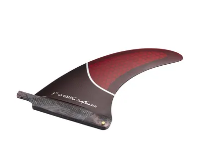 Плавник GONG Fin US Red Honeycomb 7" 180mm — вид сбоку