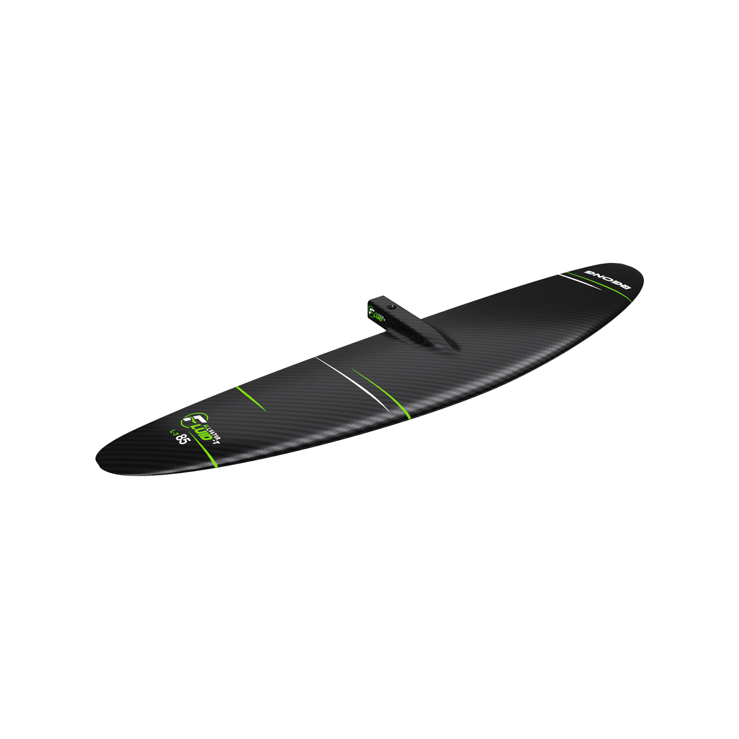 Переднее крыло фойла GONG Foil Front Wing Fluid-T V1 - Black — buy at K1.surf