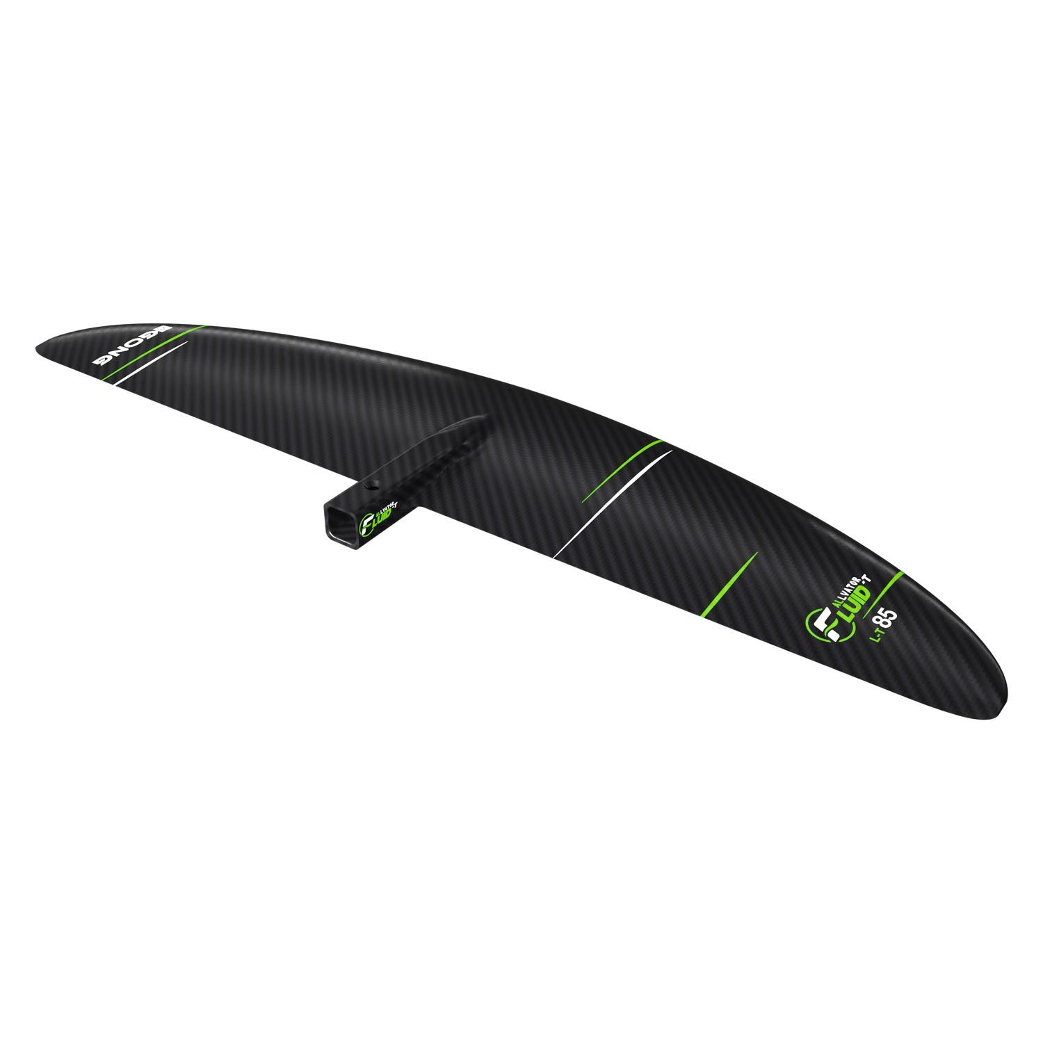 Переднее крыло фойла GONG Foil Front Wing Fluid-T V1 - Black — side view