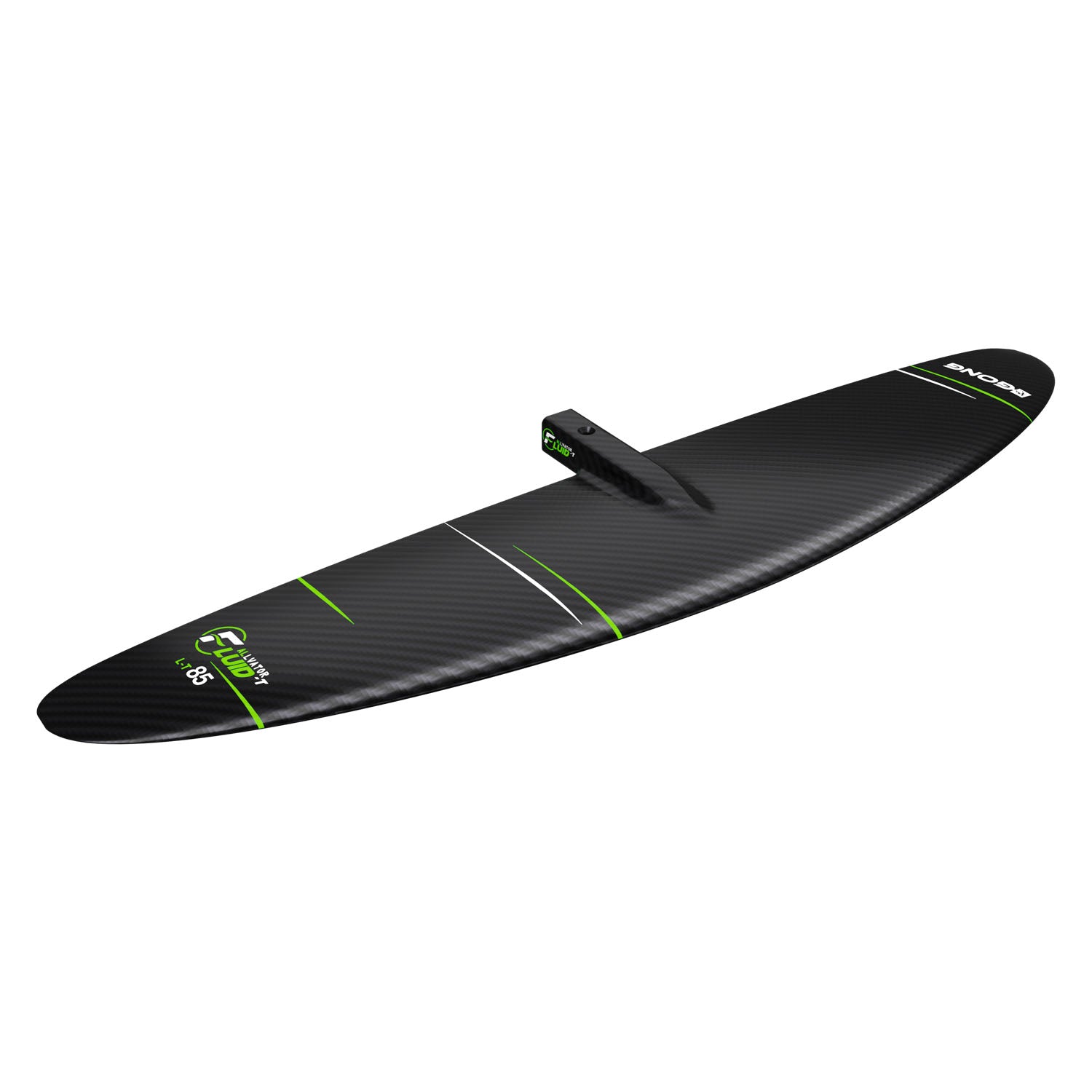 Переднее крыло фойла GONG Foil Front Wing Fluid-T V1 - Black — top view