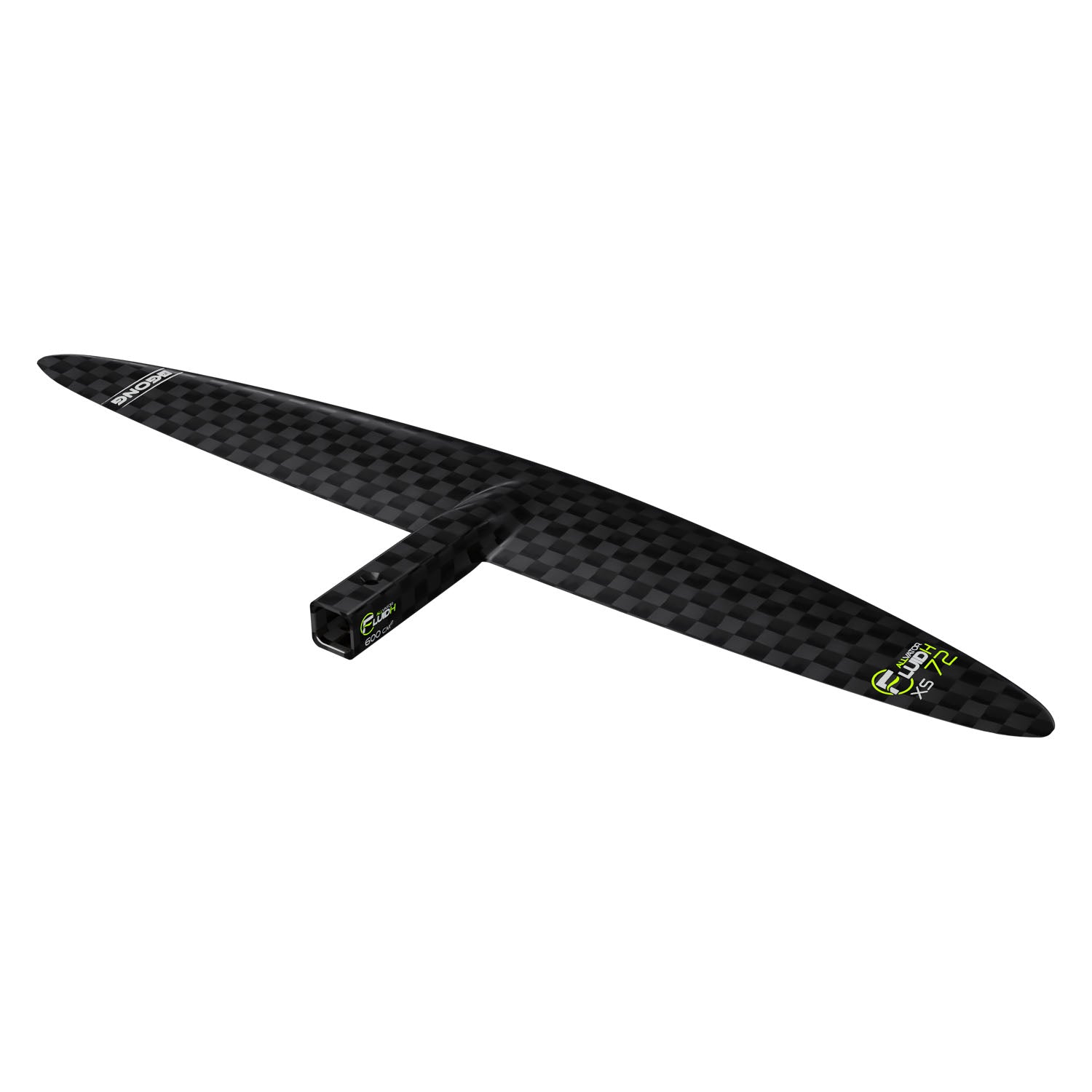Переднее крыло фойла GONG Foil Front Wing Fluid H V2 - Black — вид сбоку