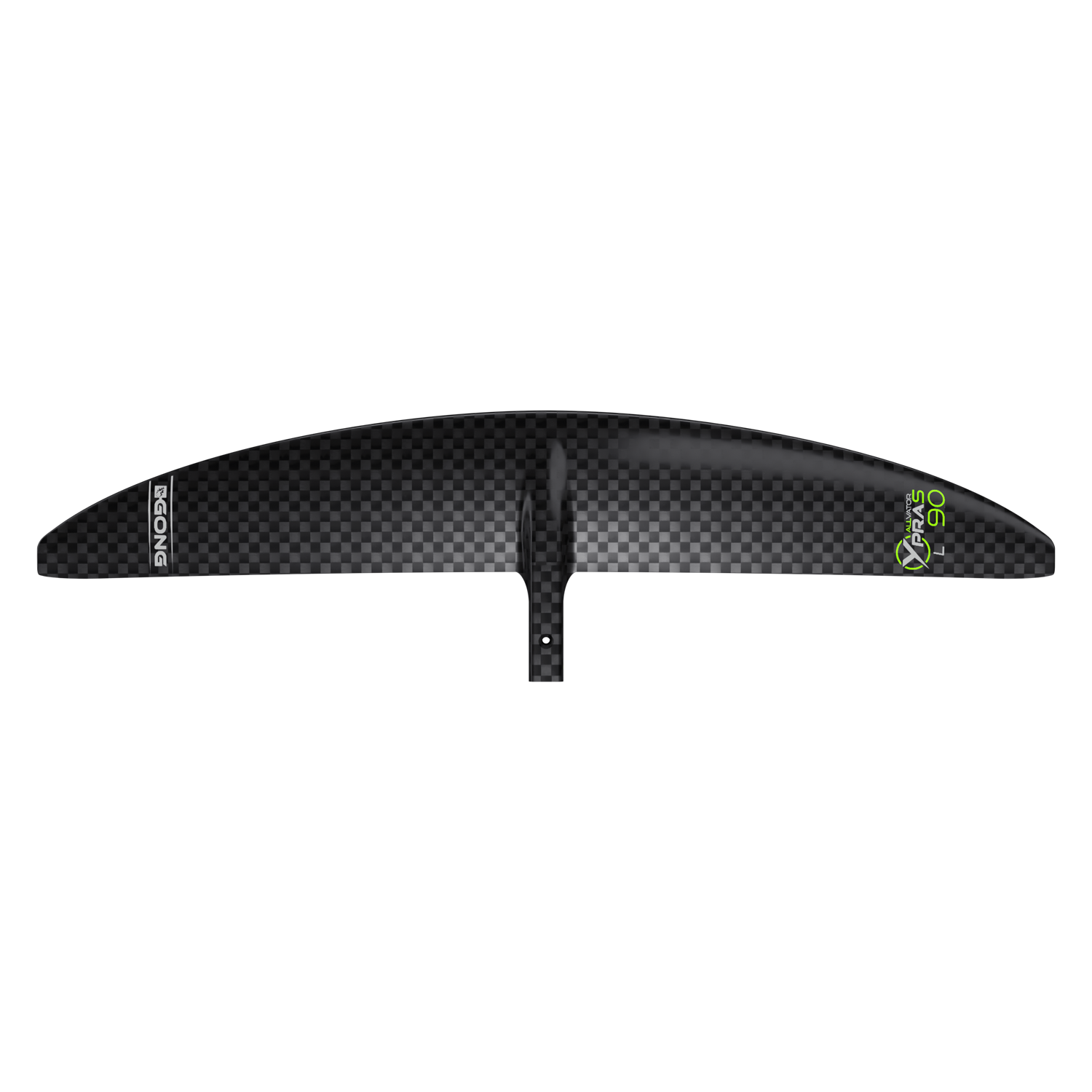 Переднее крыло фойла GONG Foil Front Wing Pro Ypra Slalom V2 - Black — top view