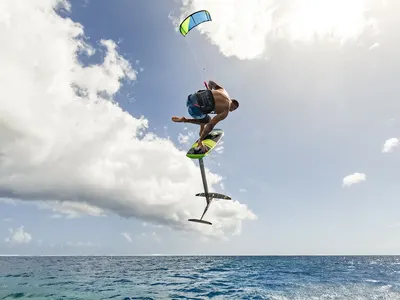 Стабилизатор фойла GONG Foil Stab Pro Fluid H V2 — в работе на воде
