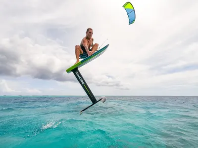 Фюзеляж фойла GONG Foil Fuselage Surf/SUP V2 — вид сверху