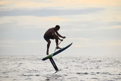 Фюзеляж фойла GONG Foil Fuselage Surf/SUP V2 — крупный план