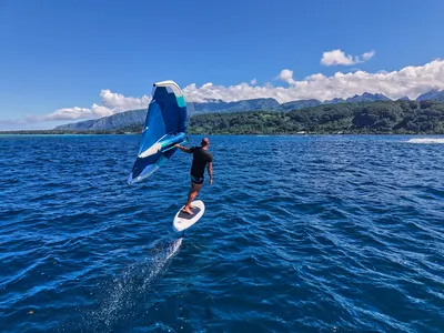 Переднее крыло фойла GONG Foil Front Wing Sirus V3 Atmo - Team Series — крупный план