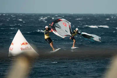 Переднее крыло фойла GONG Foil Front Wing Ypra Slalom V3 Atmo - Pro Team Series — вид сверху