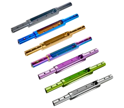 Фюзеляж фойла GONG Foil Fuselage Titane V3 Color — вид сбоку