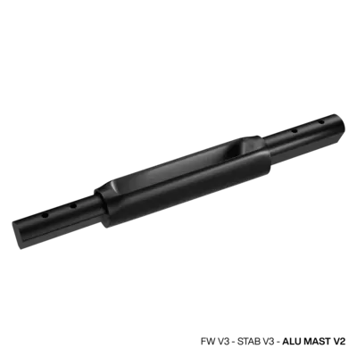 GONG Foil Fuselage Compatible Mâts V2 水翼连接杆 — 侧视图