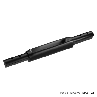 GONG Foil Fuselage Compatible Mâts V2 水翼连接杆 — 结构细节