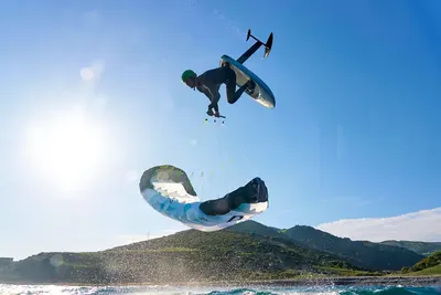 Стабилизатор фойла GONG Foil Stab Ypra Freestyle Micro V3 Atmo - Pro Team Series — в работе на воде