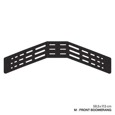 Крепление GONG Front Boomerang Pad SUP Double Diamond — вид сбоку