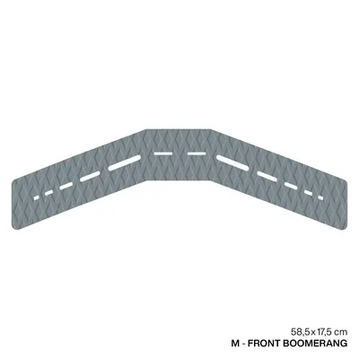 Крепление GONG Front Boomerang Pad SUP Double Diamond — вид сверху