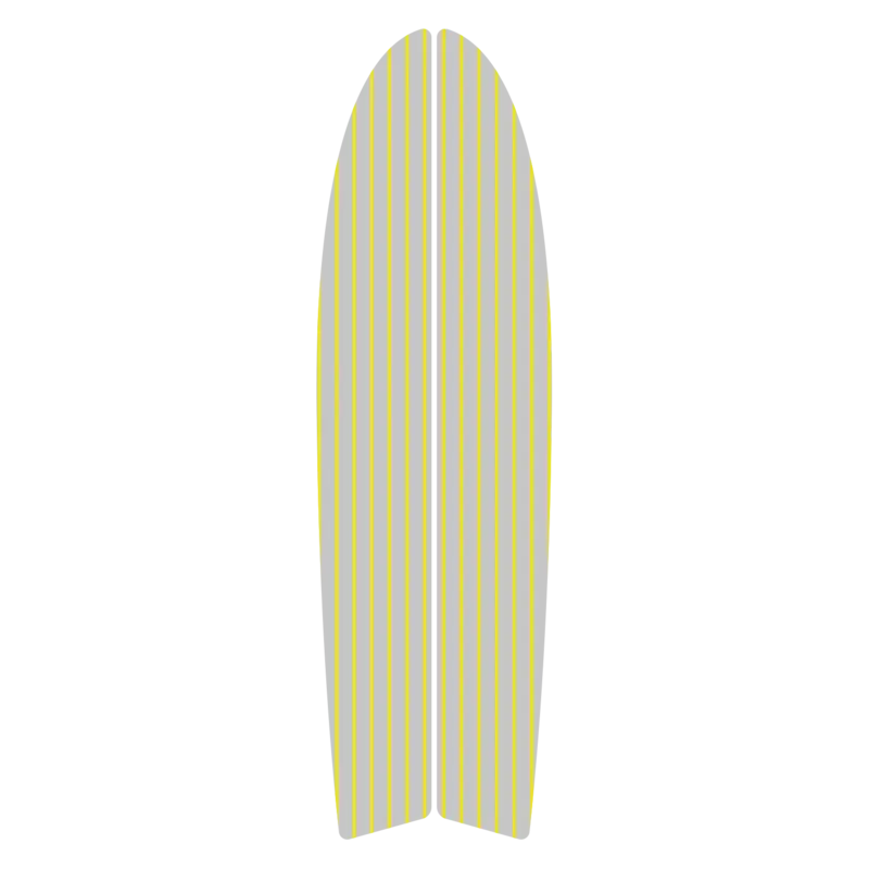 Крепление GONG Front Pad SUP Cruising Brushed — купить в K1.surf