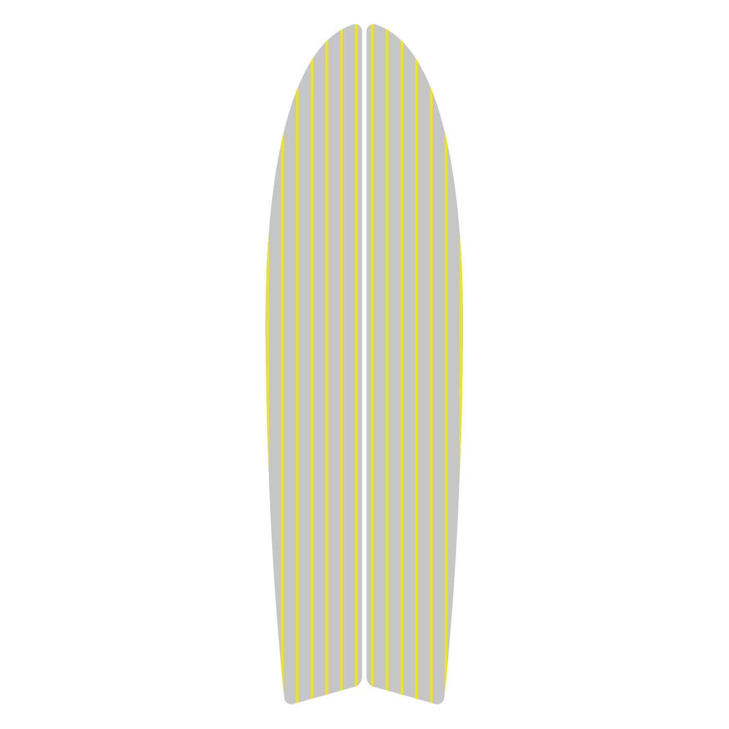 Крепление GONG Front Pad SUP Cruising Brushed