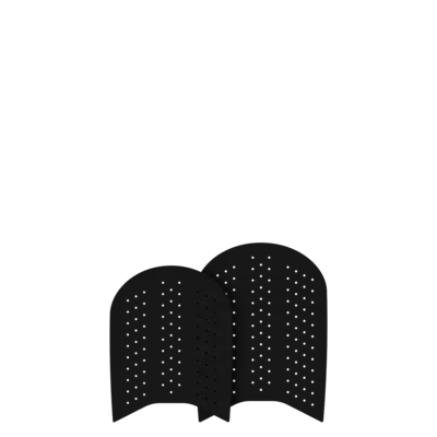 Крепление GONG Surf Foil Ridge Front Pad - Shape Lance — вид сбоку