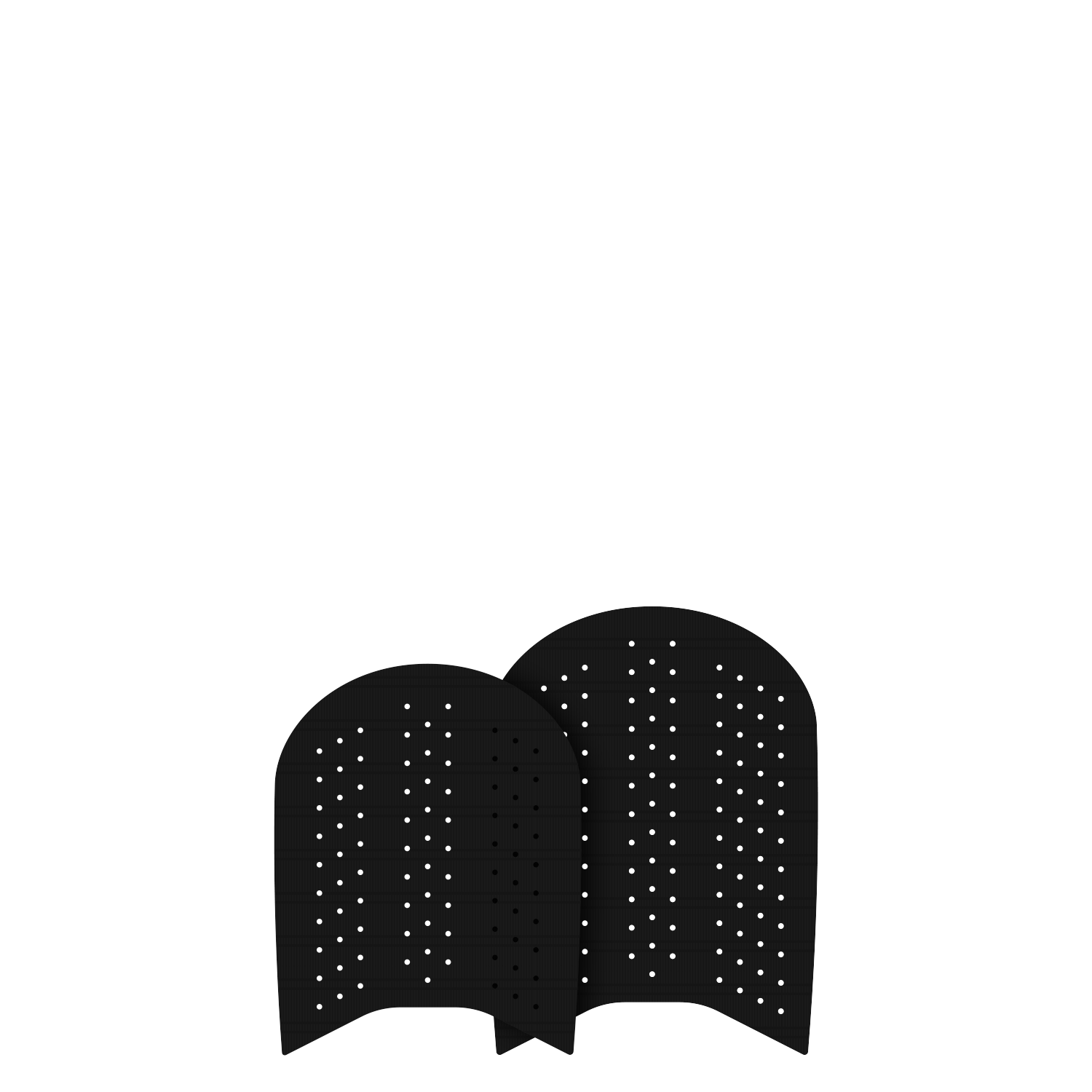 GONG Surf Foil Ridge Front Pad - Shape Lance Binding — side view