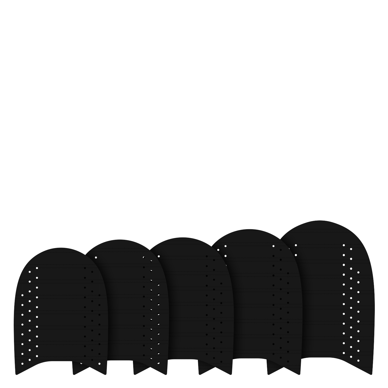 GONG Surf Foil Ridge Front Pad - Shape Lethal Binding — side view