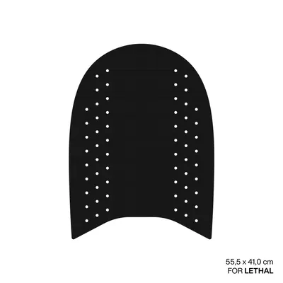 Крепление GONG Surf Foil Ridge Front Pad - Shape Lethal — детали конструкции