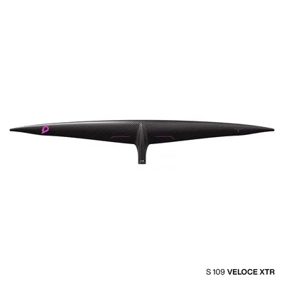Переднее крыло фойла GONG Foil Front Wing Veloce XTR V3 Atmo - Pro Team Series — вид сверху