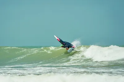 Переднее крыло фойла GONG Foil Front Wing Ypra Surf Carve V3 Atmo - Pro Team Series — вид сверху