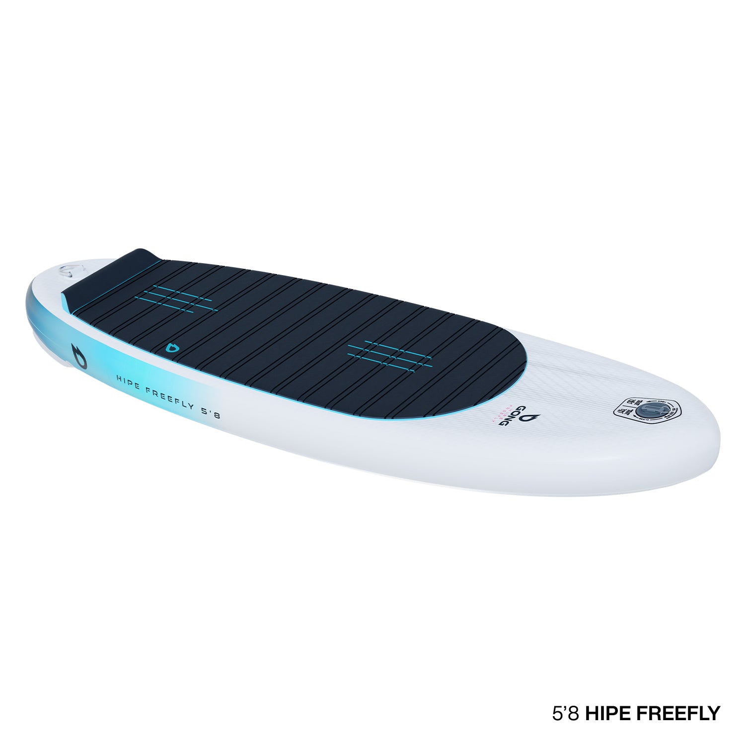 Доска для фойла GONG Wing foil Board Inflatable HIPE Freefly — in action on the water