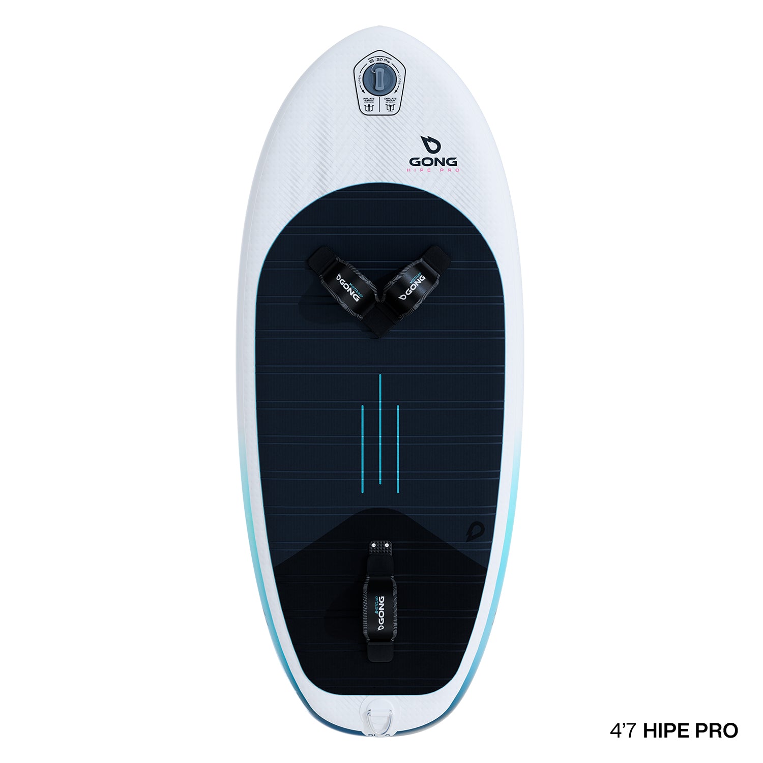 Доска для фойла GONG Wing foil Board Inflatable HIPE Pro — детали конструкции