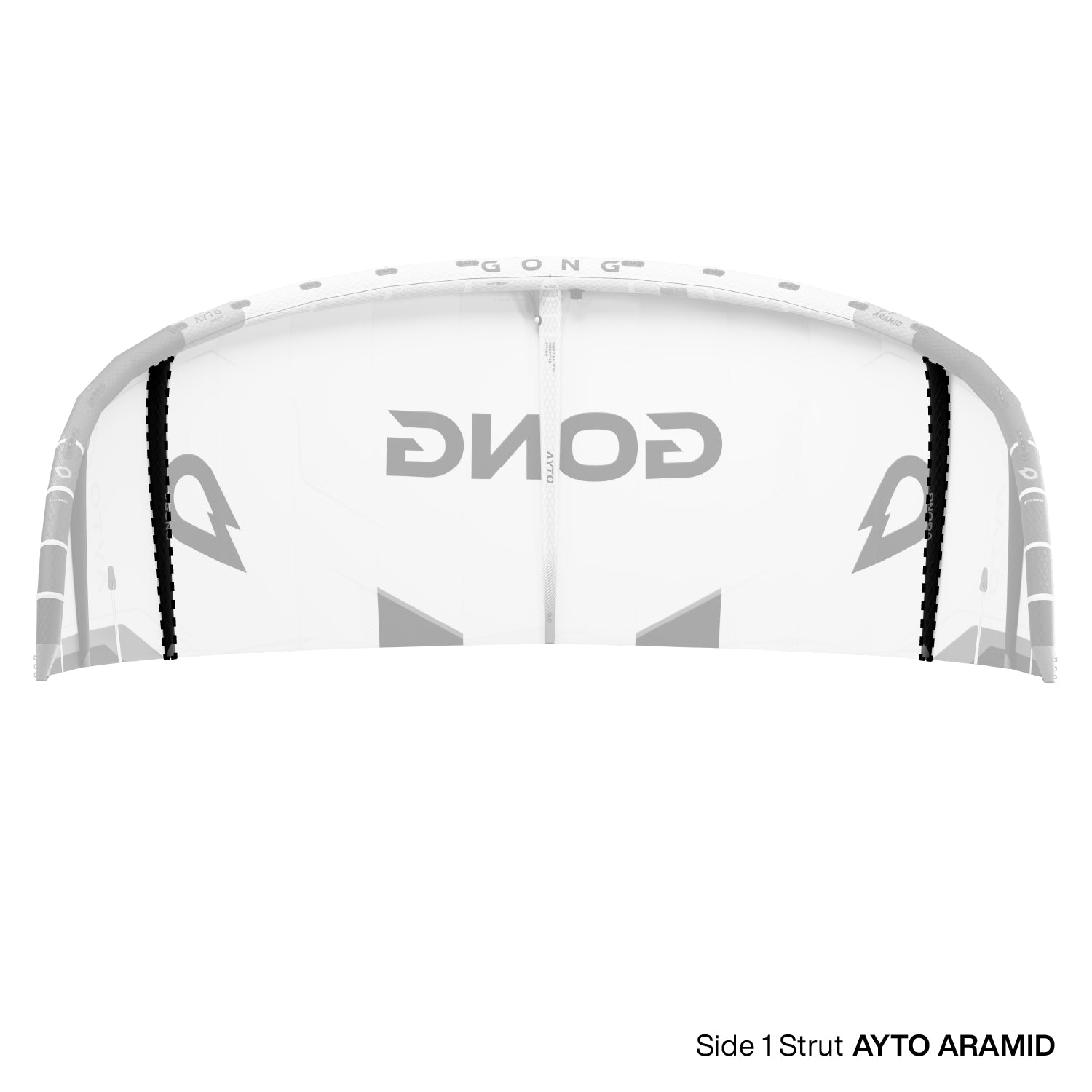 Кайт GONG Kite Ayto Aramid 2026 Spare Parts — крупный план