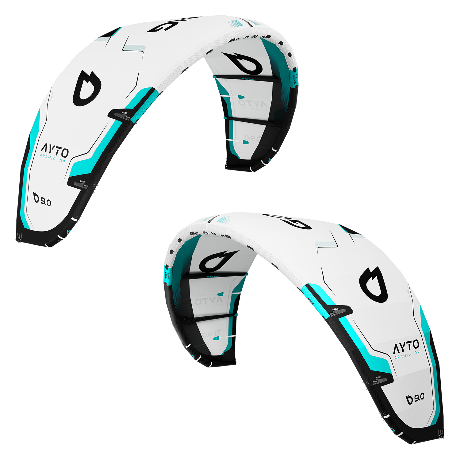 Кайт GONG Kite Ayto Aramid DP — вид сбоку