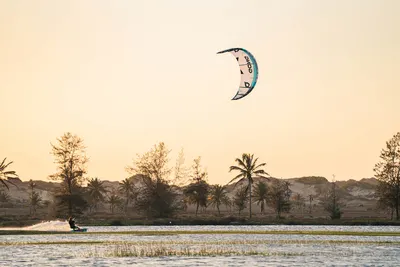 Кайт GONG Kite Ayto Aramid DP — в работе на воде
