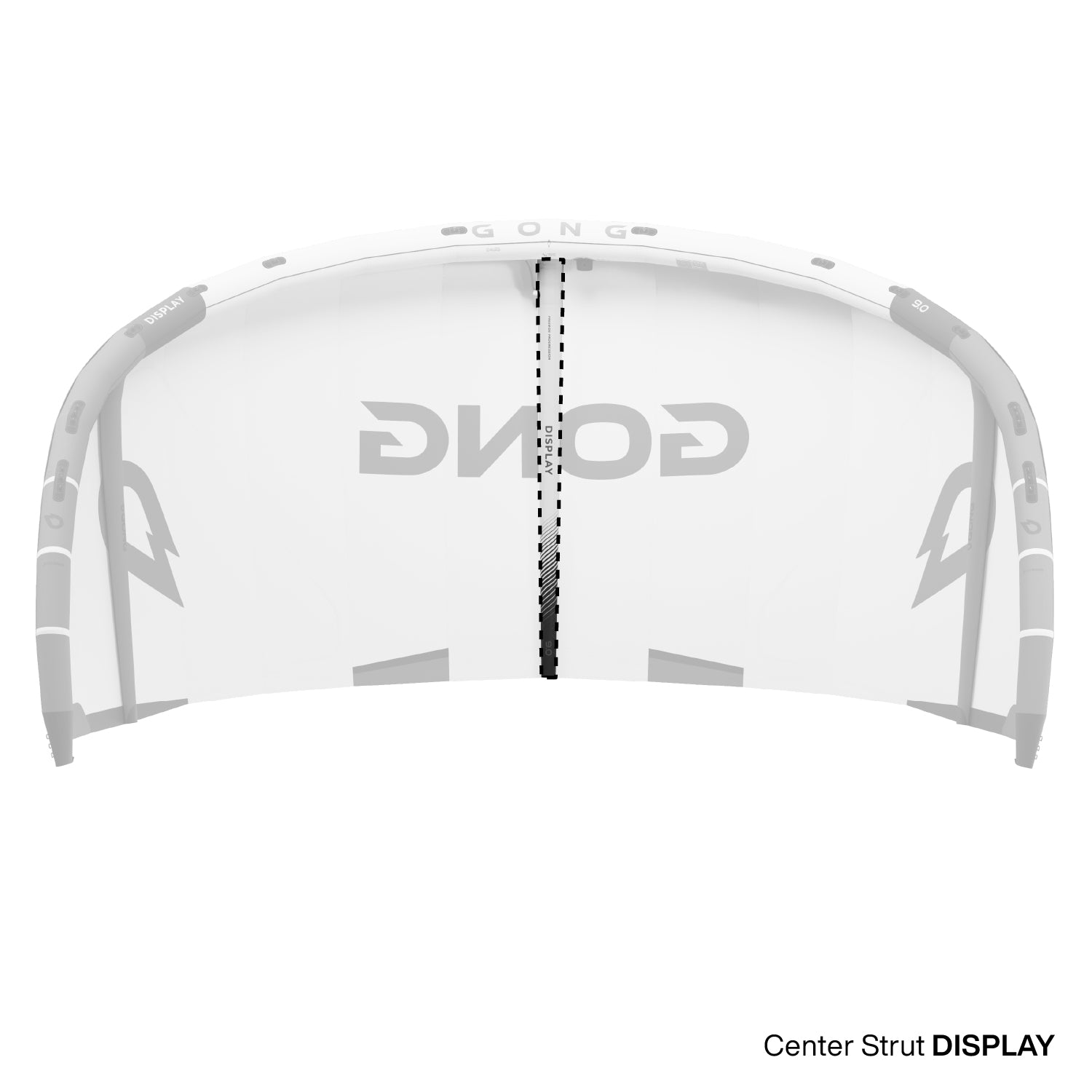 GONG Kite Display 2026 Spare Parts Kite — construction detail