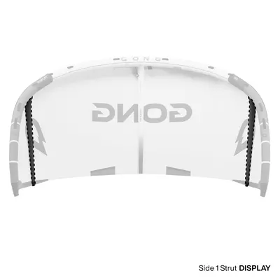 Комплектующие GONG Kite Display 2026 Spare Parts — вид сверху