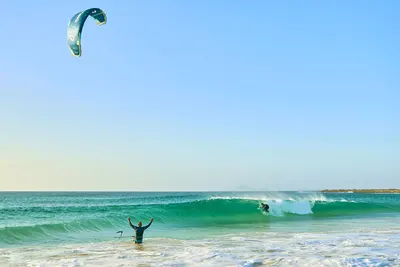 Кайт GONG Kite Elips — в работе на воде