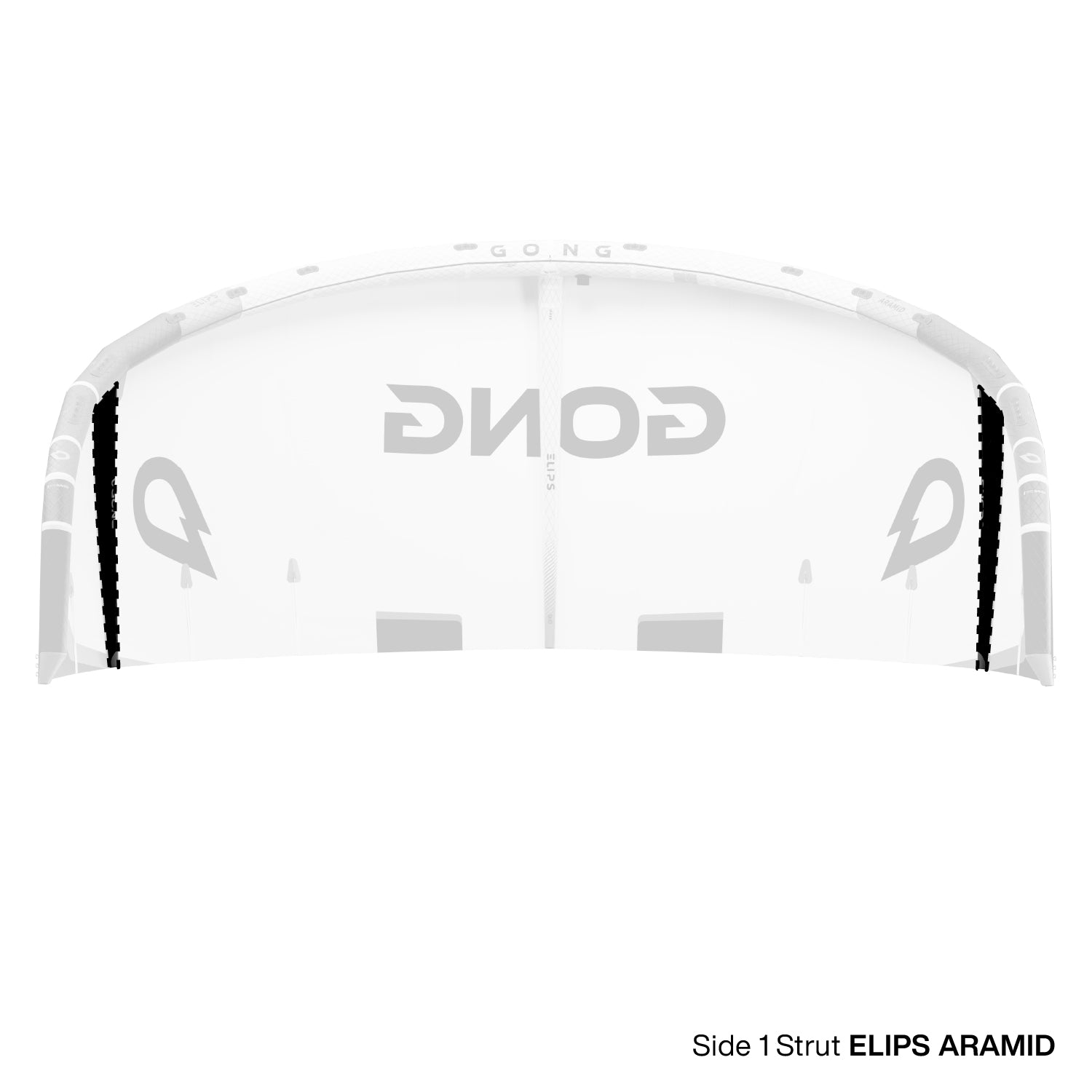 GONG Kite Elips Aramid 2026 Spare Parts Kite — top view