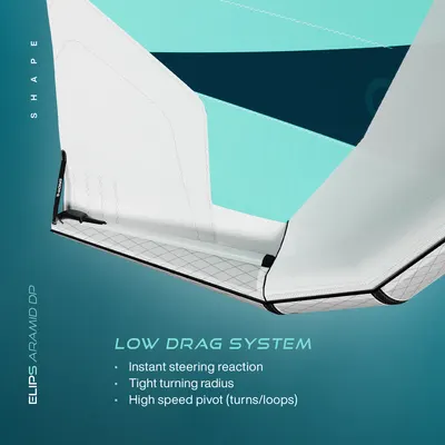 Кайт GONG Kite Elips Aramid DP — крупный план