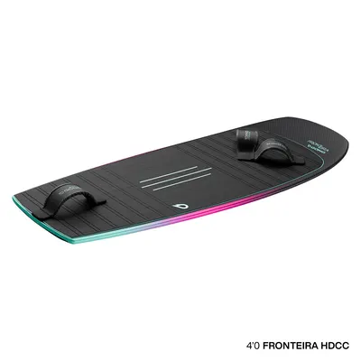 Доска для фойла GONG Kitefoil Board Fronteira HDCC 4'0 — в работе на воде